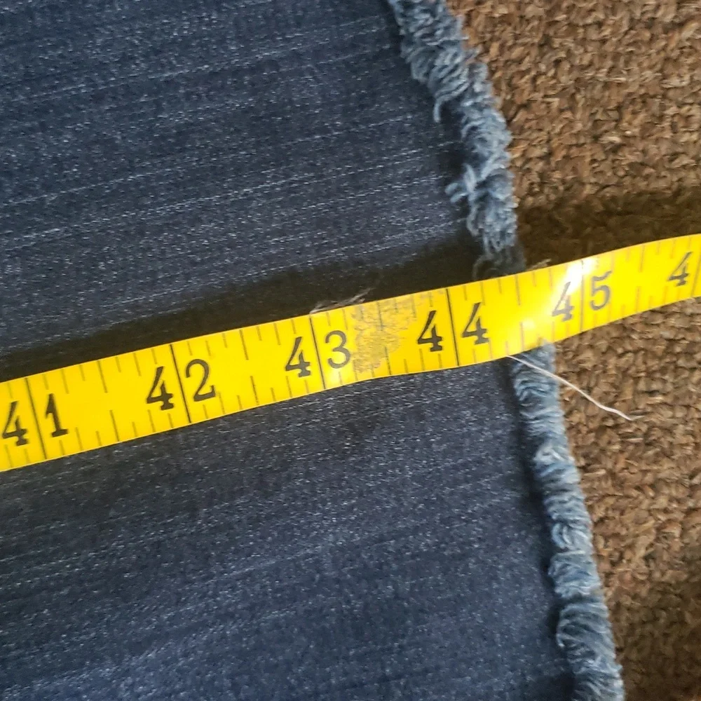 Articles of Society Faith Flare‎ Raw Hem Women's Blue Jeans